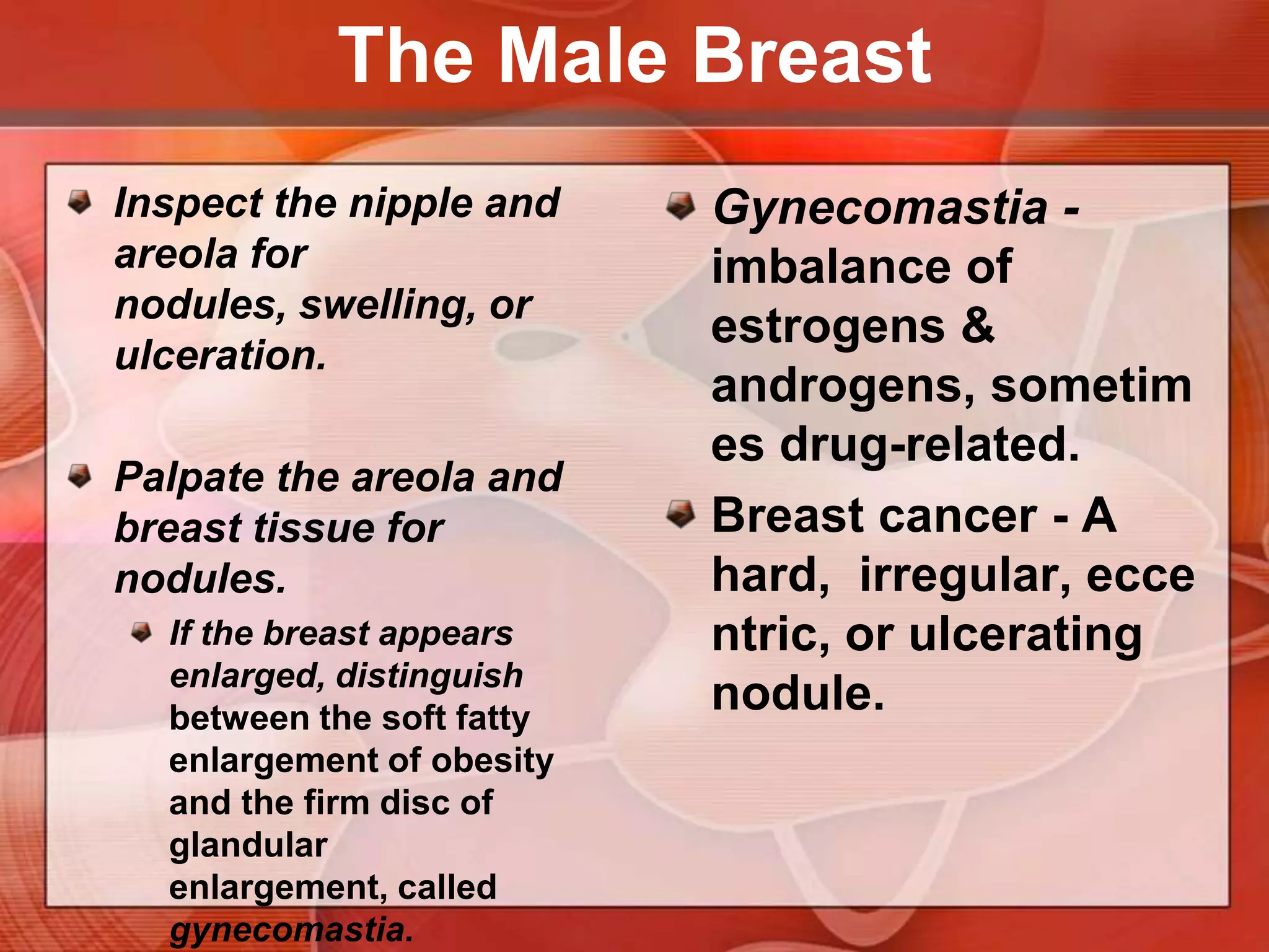 The Male Breast
