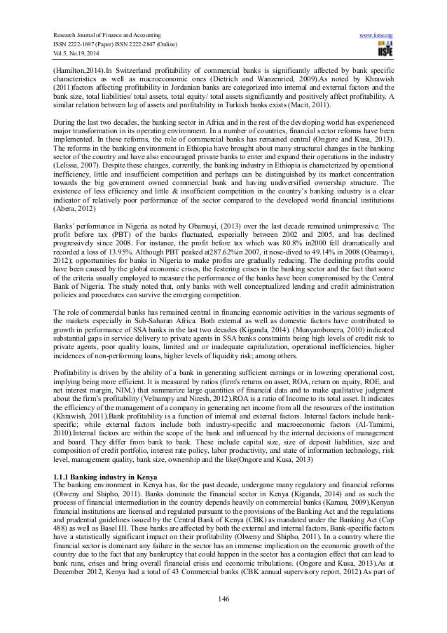 Bank profitability dissertation 08 picture
