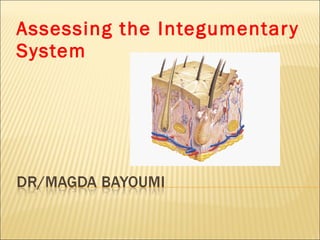 Assessing the Integumentary System 