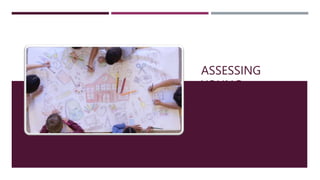 ASSESSING
YOUNG
LEARNERS
 