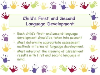 Second Language Development Assessment | PPT