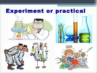 Experiment or practical
 