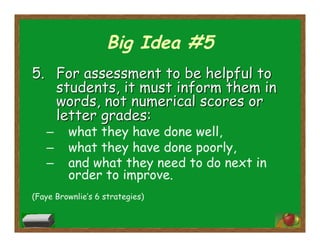 Big Idea #5
 