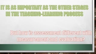 Assessment of Student Learning | PPTX