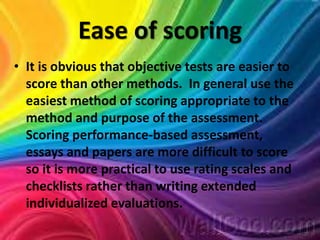 Assessment | PPT