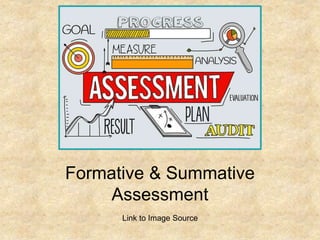 Formative & Summative
Assessment
Link to Image Source
 