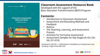 ASSESSMENT of Learning.PPT Presentation. | PPTX
