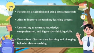 Comprehensive Guide to Assessment and Evaluation in Education | PPTX