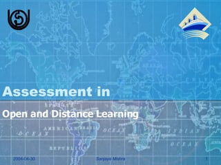 Assessment in Open and Distance Learning 