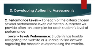 Comprehensive Guide to Authentic Assessment in Education | PPTX