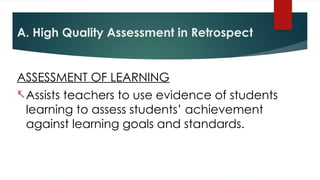 Comprehensive Guide to Authentic Assessment in Education | PPTX