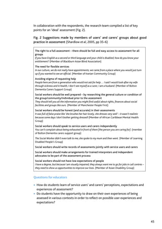 Assessment in Social work: A guide for learning and teaching