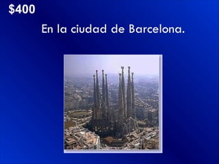 $400 En la ciudad de Barcelona. $400 