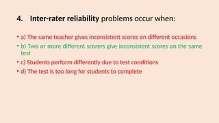 Requirements and Principles of Good Tests | PPTX