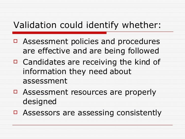 valid assessment tool valid assessment tool