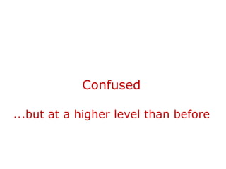 Confused

...but at a higher level than before
 