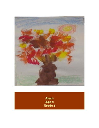 Alexis
 Age 8
Grade 3
 
