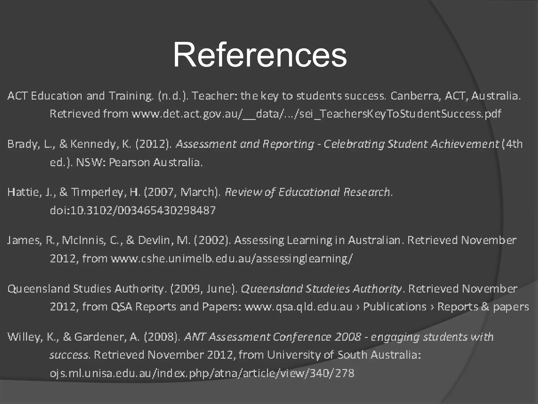 References
 
