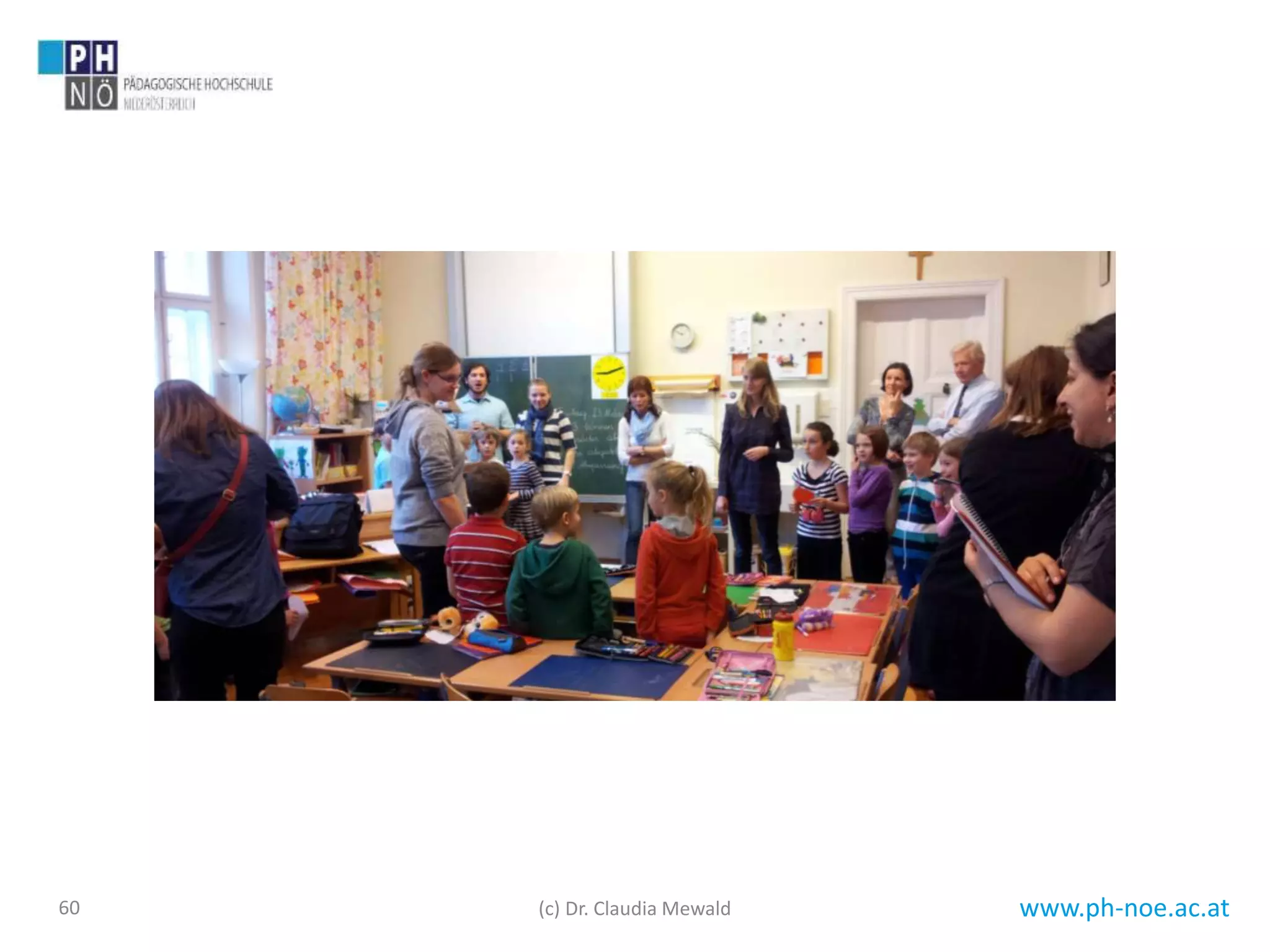 www.ph-noe.ac.at60 (c) Dr. Claudia Mewald
 