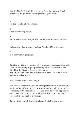 Assessment 3 Instructions Disaster Recovery PlanDevelop a d.docx