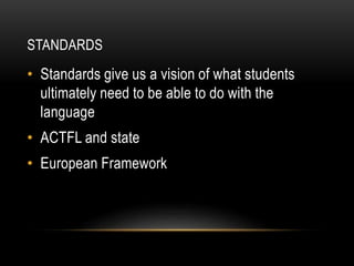 Assessing Language Learning | PPTX