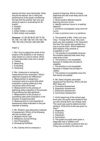 Assessment and Evaluation of Learning.docx