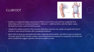 Assessment and evaluation tools for pediatric and acquired congenital ...