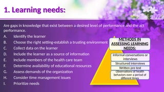assessment and planning presentation ppt | PPTX