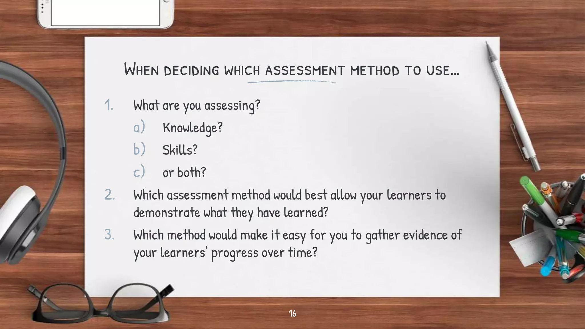 Assessment and Recording Methods | PPTX