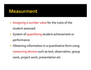 Continuous assessment and test construction | PDF