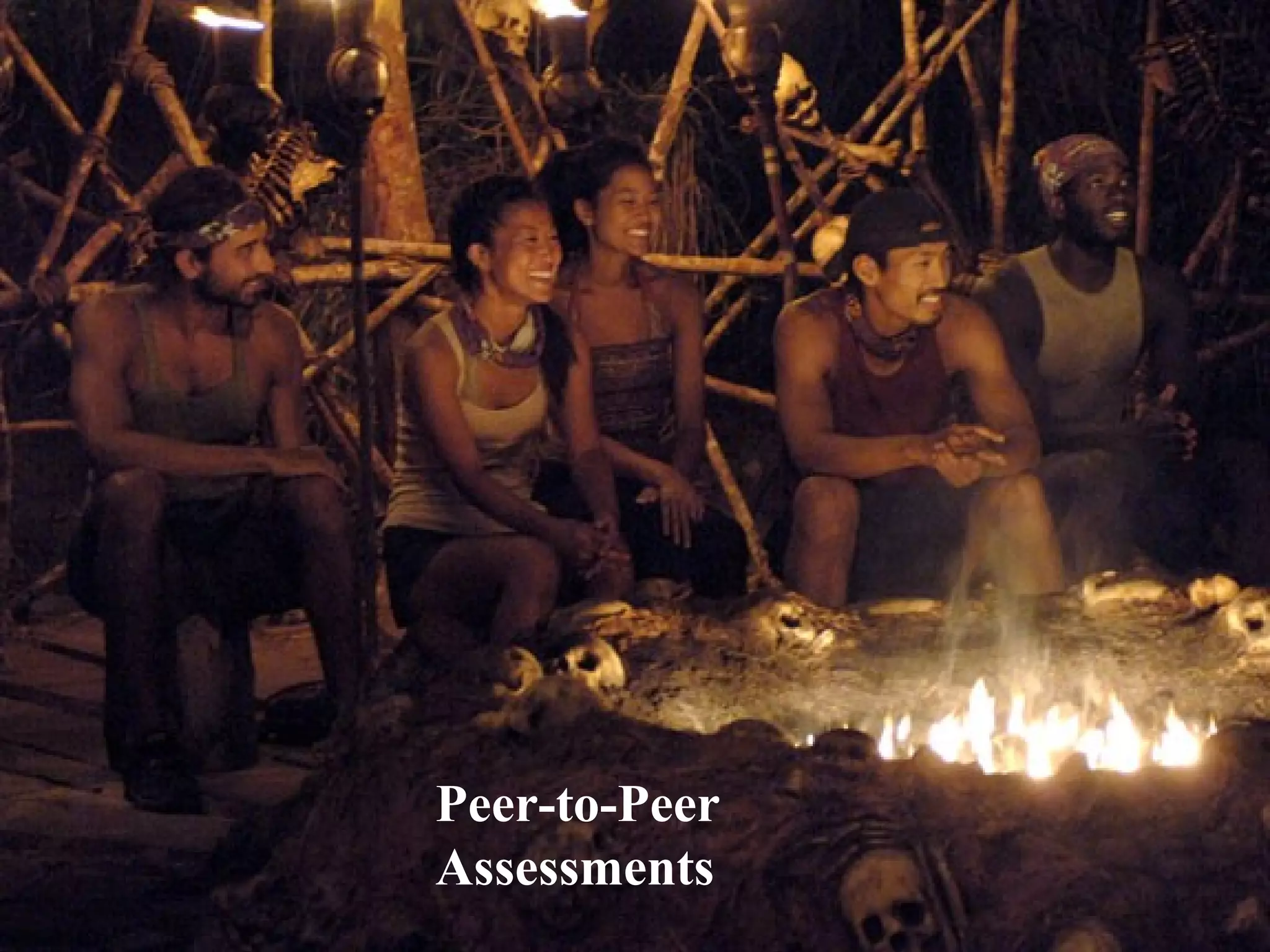 Peer-to-Peer Assessments 