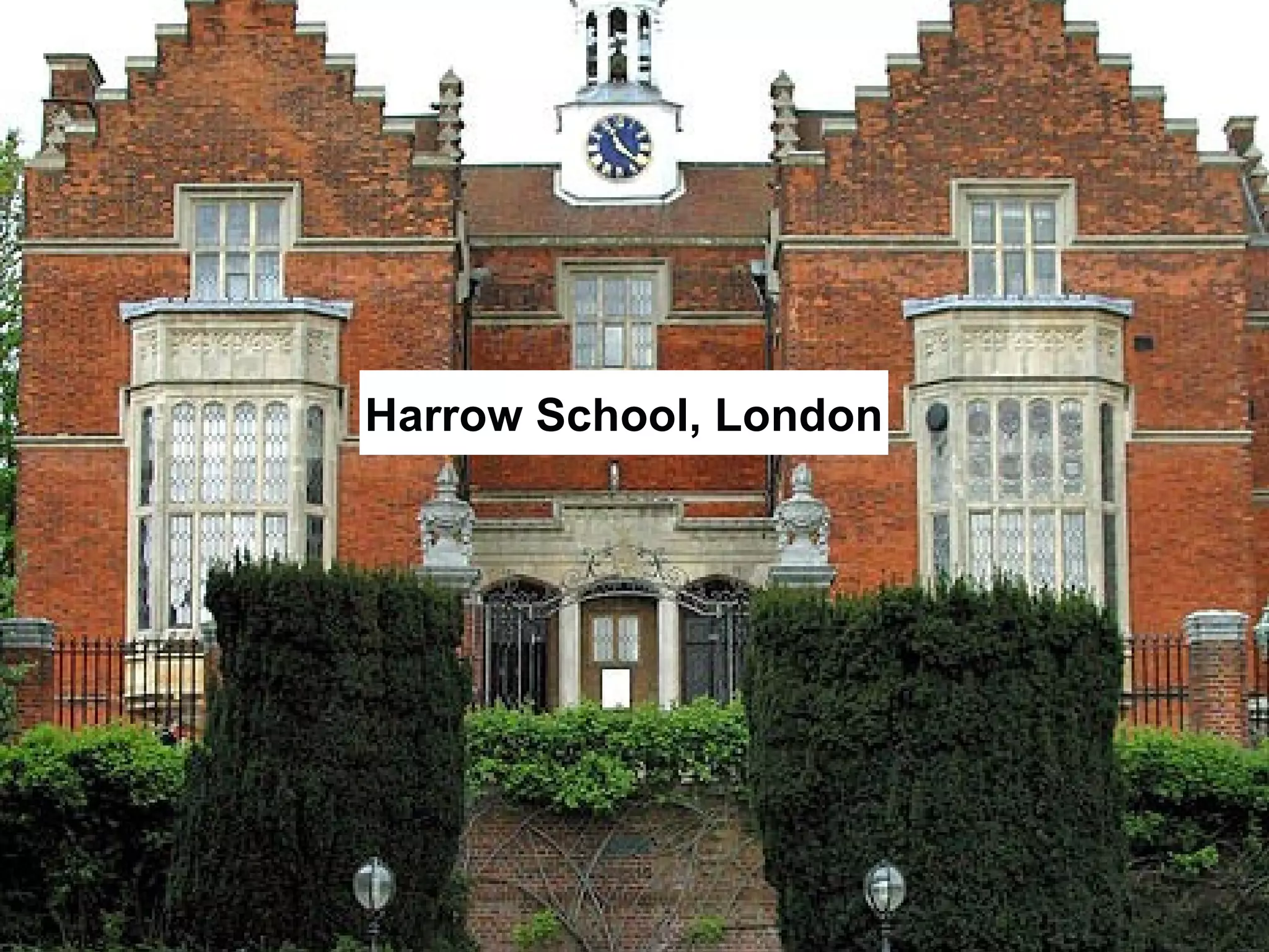 Harrow School, London 