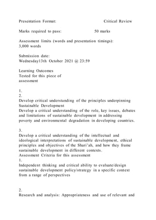 Components Brief Academic Program Overview Examples Assessment brief – component 1 academic year 2021 2022semeste | DOCX