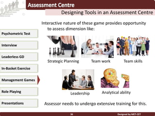 Assessment centers | PPTX