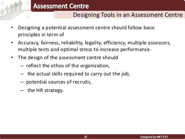 Assessment Centers
