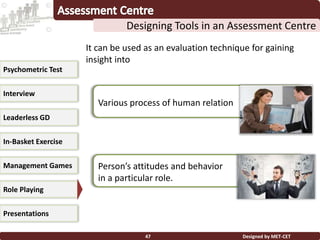 Assessment centers 1 | PPTX