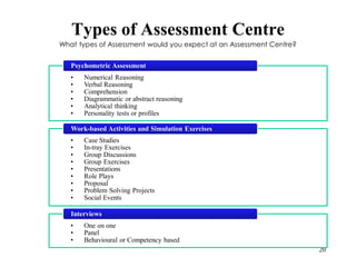Assessment Development Centres | PDF