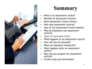 Assessment Development Centres | PDF