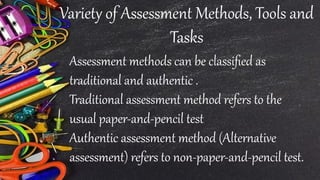 assessment of student learning in assessment in learning 1 | PDF