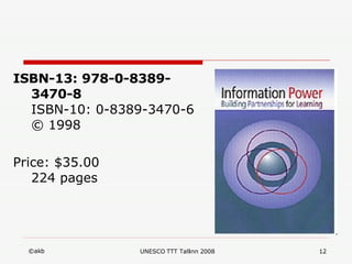 ISBN-13: 978-0-8389-3470-8  ISBN-10: 0-8389-3470-6  © 1998  Price: $35.00  224 pages  