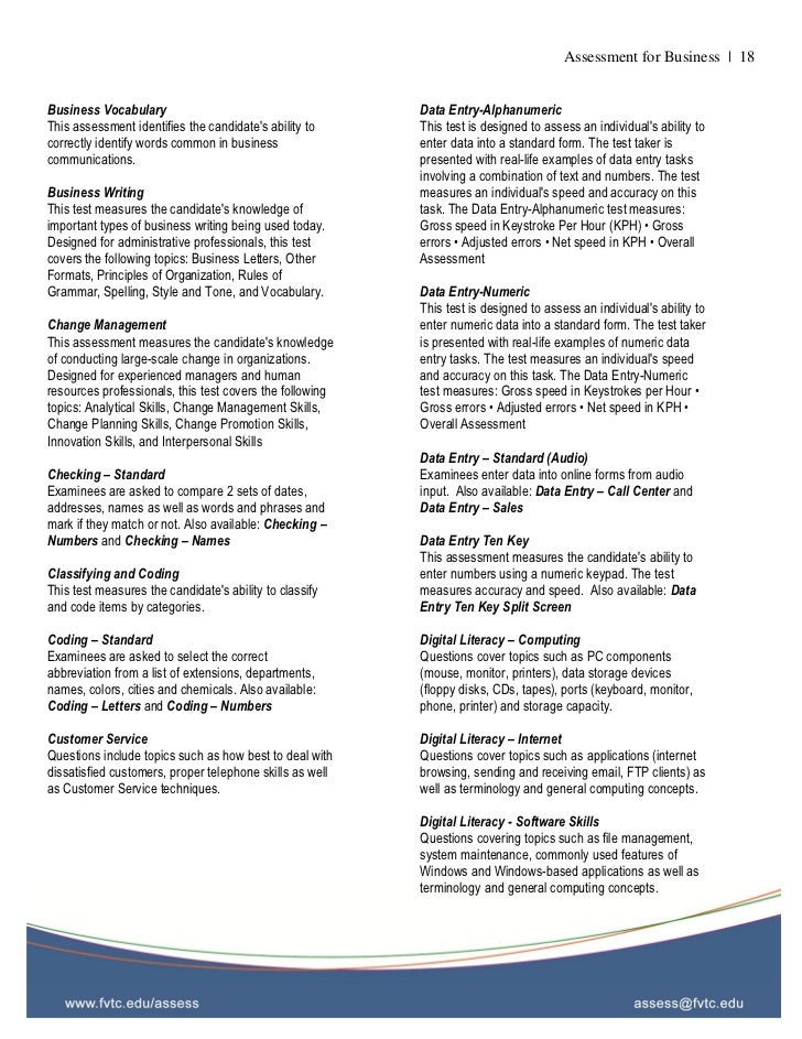 customer service skills test questions