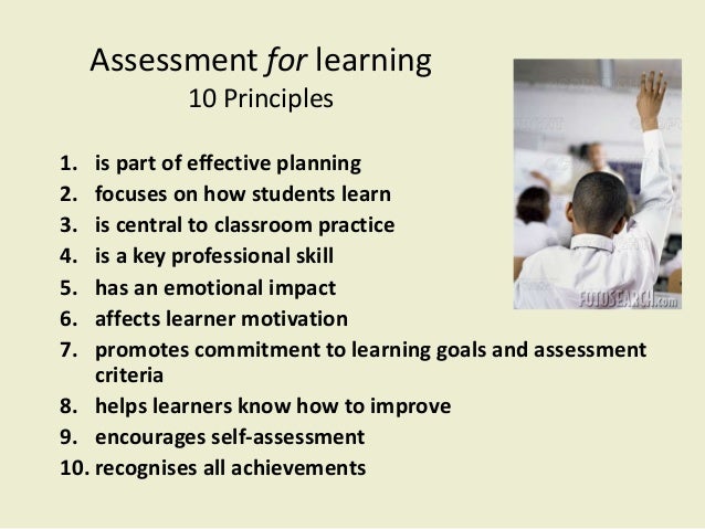 Assessment for learning and development
