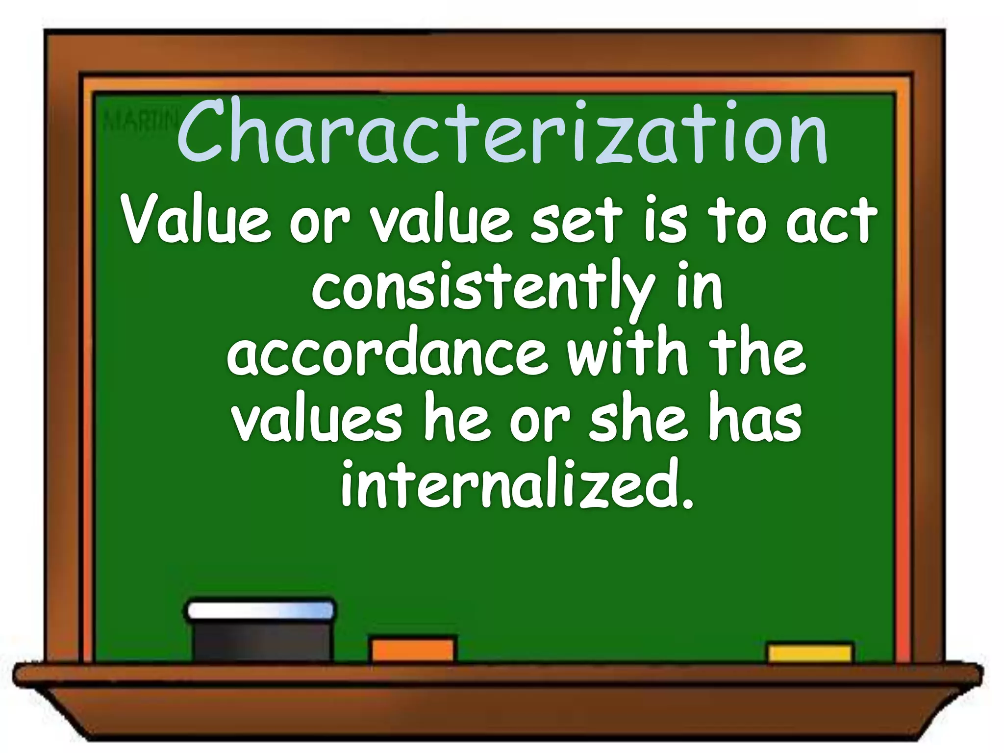 Characterization