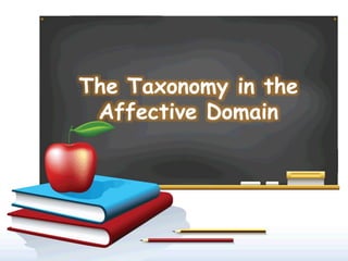 The Taxonomy in the
Affective Domain
 
