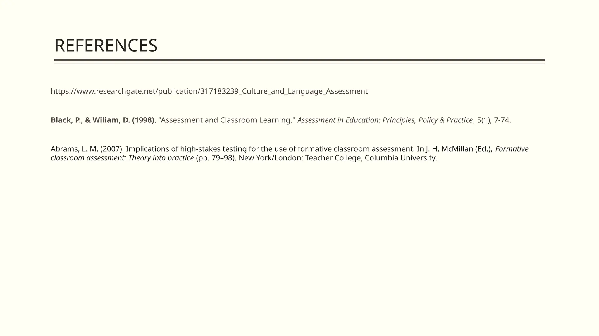 Assessment in educational contexts.pptx notes | PPTX