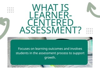 Assessment in Learner Centered Classrooms PPT.pptx