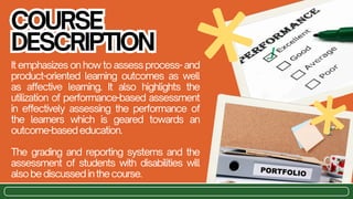Comprehensive Guide to Alternative Assessment in Education: Principles ...