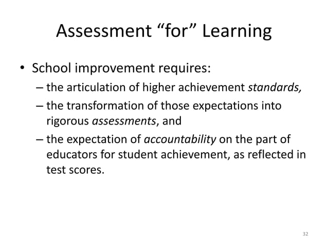 Assessment in mathematics | PPTX | Secondary Education | Education