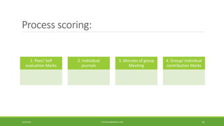 Assessment in project based learning[PBLA] | PPTX