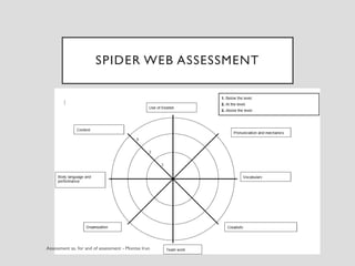 SPIDER WEB ASSESSMENT
 